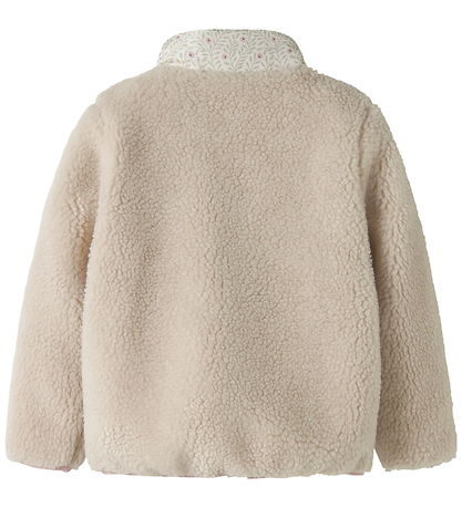 Name It Fleecejakke - NmfMinna - Teddy - Rainy Day