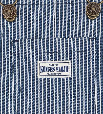 Konges Sløjd Smækbukser - Denim - Luc - Blue Stripe