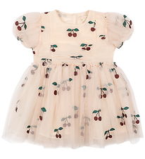 Konges Sløjd Kjóll - Tulle - Tullie - Ma Grande Cerise Glitter