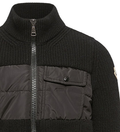 Moncler Cardigan - Tricot - Sort