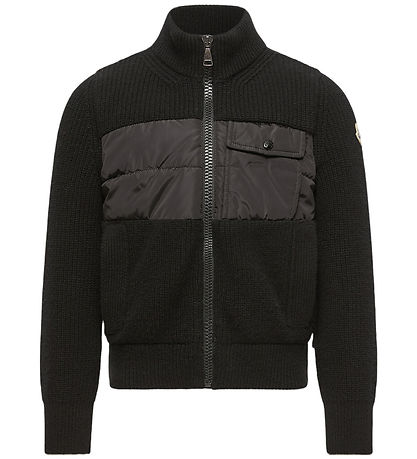 Moncler Cardigan - Tricot - Sort