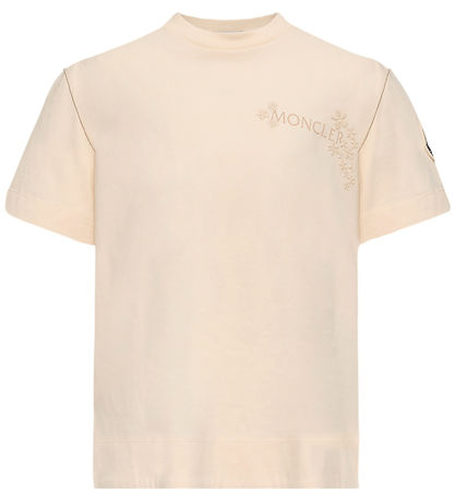Moncler T-shirt - Cream
