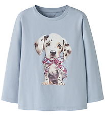 Name It Bluse - NmfNisso - Subdued Blue