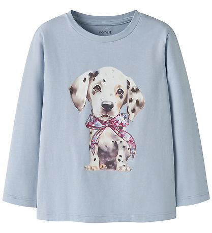 Name It Bluse - NmfNisso - Subdued Blue