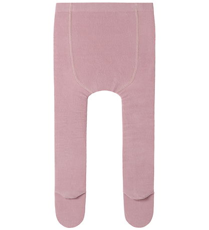 Name It Strømpebukser - 2-pak - NmfNina - Chocolate Plum/Lilas