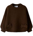 Name It Bluse - Strik - NmfNdoper - Chocolate Plum
