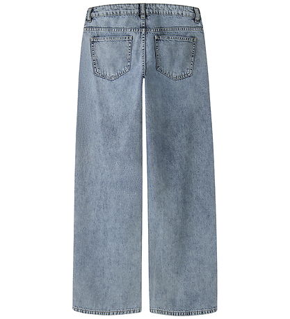 LMTD Jeans - Wide - NlfBett - Light Blue Denim