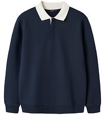 LMTD Polo shirt - NlmRoss - Navy Blazer/Antique White