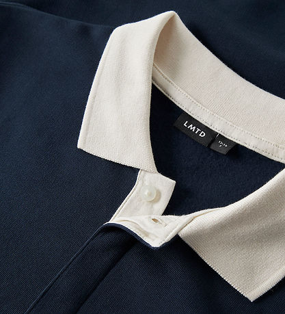 LMTD Polobluse - NlmRoss - Navy Blazer/Antique White