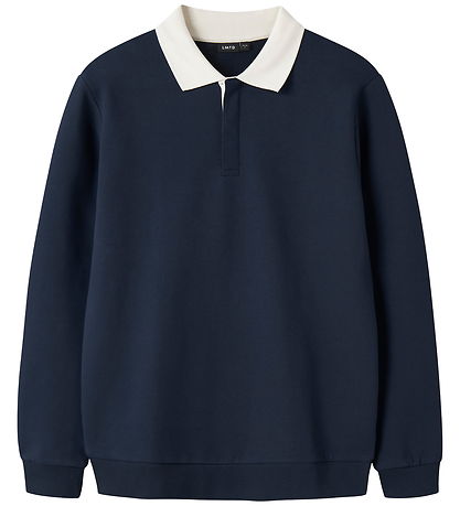 LMTD Polobluse - NlmRoss - Navy Blazer/Antique White
