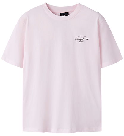 LMTD T-shirt - NlnRuns - Pink Marshmellow/Fig Running Club