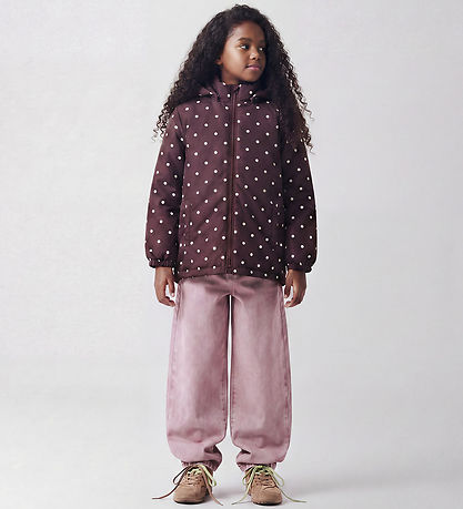 Name It Vinterjakke - Noos - NkfMaxi - Fig/Polka Dots