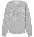 Grunt Bluse - Strik - GrAlsel - Light Grey Melange