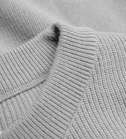 Grunt Bluse - Strik - GrAlsel - Light Grey Melange
