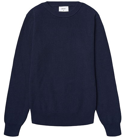 Grunt Bluse - Strik - GrAlsel - Dark Blue
