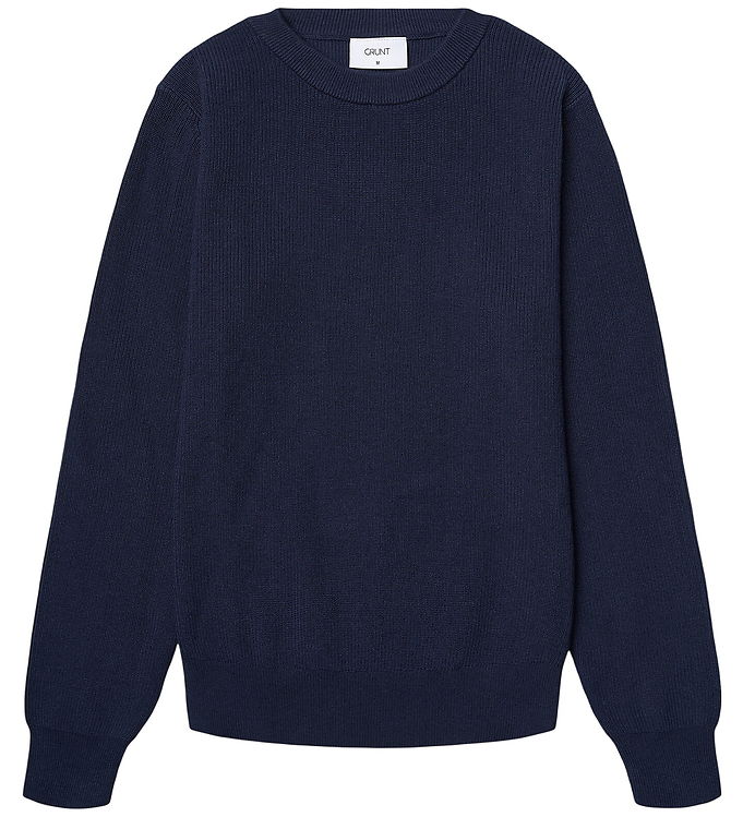 Grunt Bluse - Strik - GrAlsel - Dark Blue