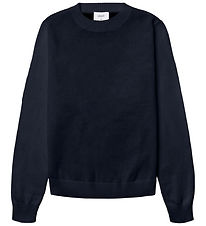 Grunt Bluse - Strik - GrHugt - Navy