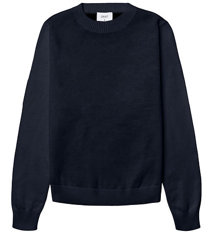 Grunt Bluse - Strik - GrHugt - Navy
