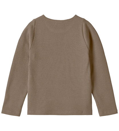 Fliink Bluse - Rib/Modal - Kenna - Pine Bark