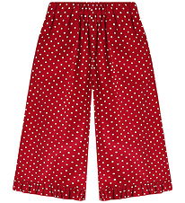 Fliink Fløjlsbukser - Dolly Dot - Red Bud Dot