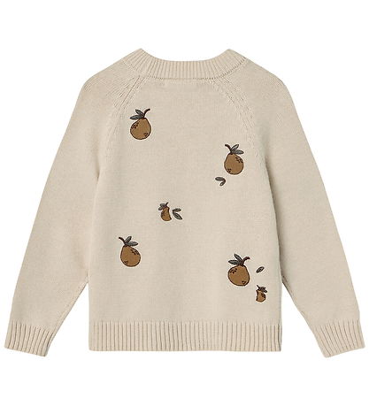Fliink Bluse - Strik - Mahdi Pear - Sandshell
