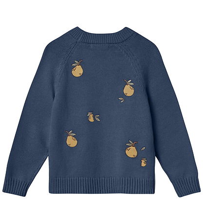 Fliink Bluse - Strik - Mahdi Pear - Insignia Blue