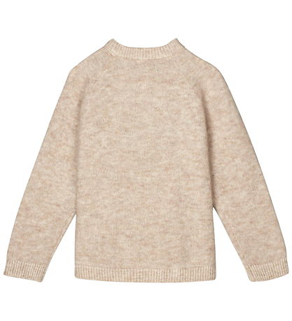 Fliink Bluse - Uld - Star - Sandshell