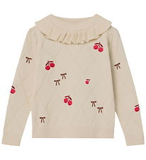 Fliink Bluse - Strik - Nova - Sandshell