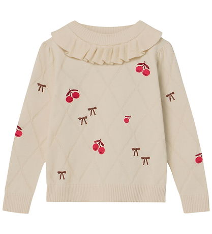 Fliink Bluse - Strik - Nova - Sandshell