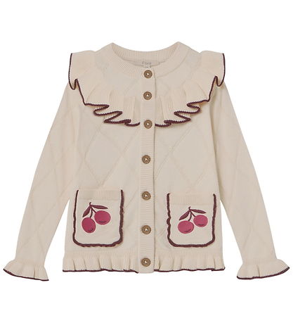Fliink Cardigan - Strik - Nova - Sandshell