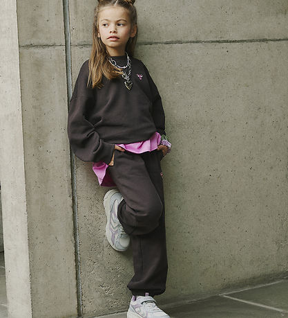 Hummel Sweatpants - hmlJR - Chocolate Torte