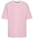 Hummel T-shirt - hmlJR Loose Chevron - Roseate Spoonbill