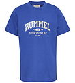 Hummel T-shirt - hmlJR REG Graphic - Dazzling Blue