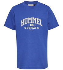 Hummel T-shirt - hmlJR REG Graphic - Dazzling Blue