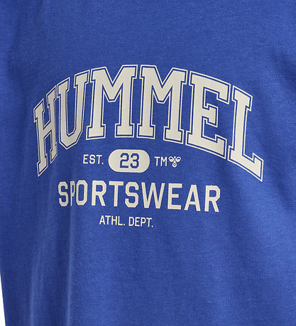 Hummel T-shirt - hmlJR REG Graphic - Dazzling Blue
