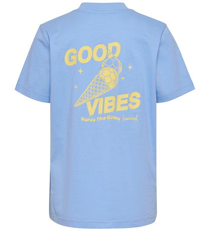 Hummel T-shirt - hmlJR REG Graphic - Serenity