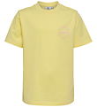Hummel T-shirt - hmlJR REG Graphic - Mellow Yellow
