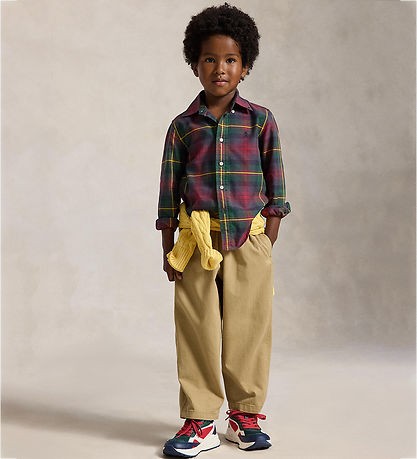 Polo Ralph Lauren Skjorte - Green/Red Multi