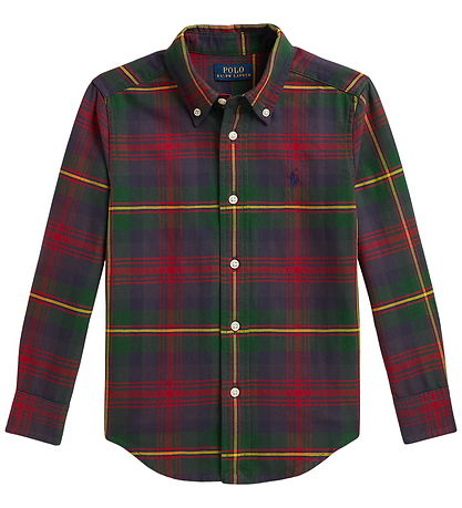 Polo Ralph Lauren Skjorte - Green/Red Multi