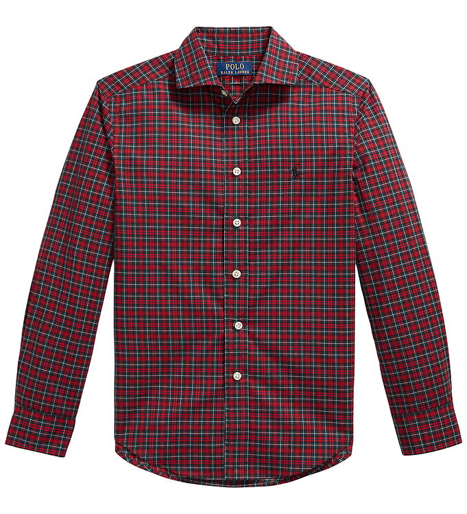 Polo Ralph Lauren Skjorte - Red/Green Multi