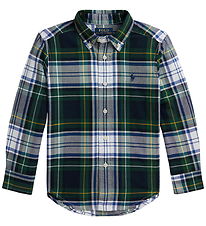 Polo Ralph Lauren Skjorte - White/Green Multi