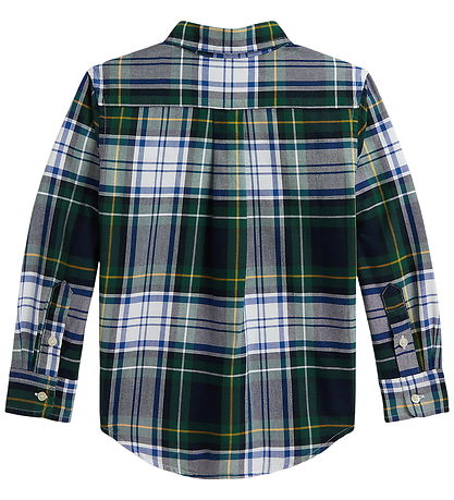 Polo Ralph Lauren Skjorte - White/Green Multi