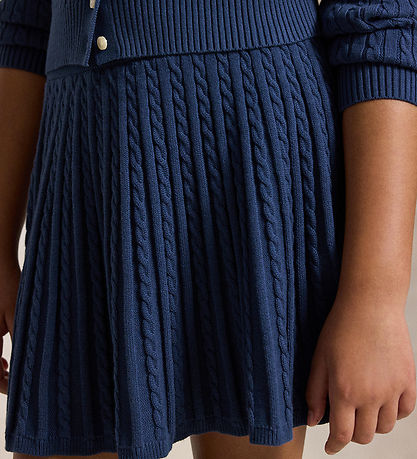 Polo Ralph Lauren Sæt - Polo/Nederdel - Strik - Rustic Navy