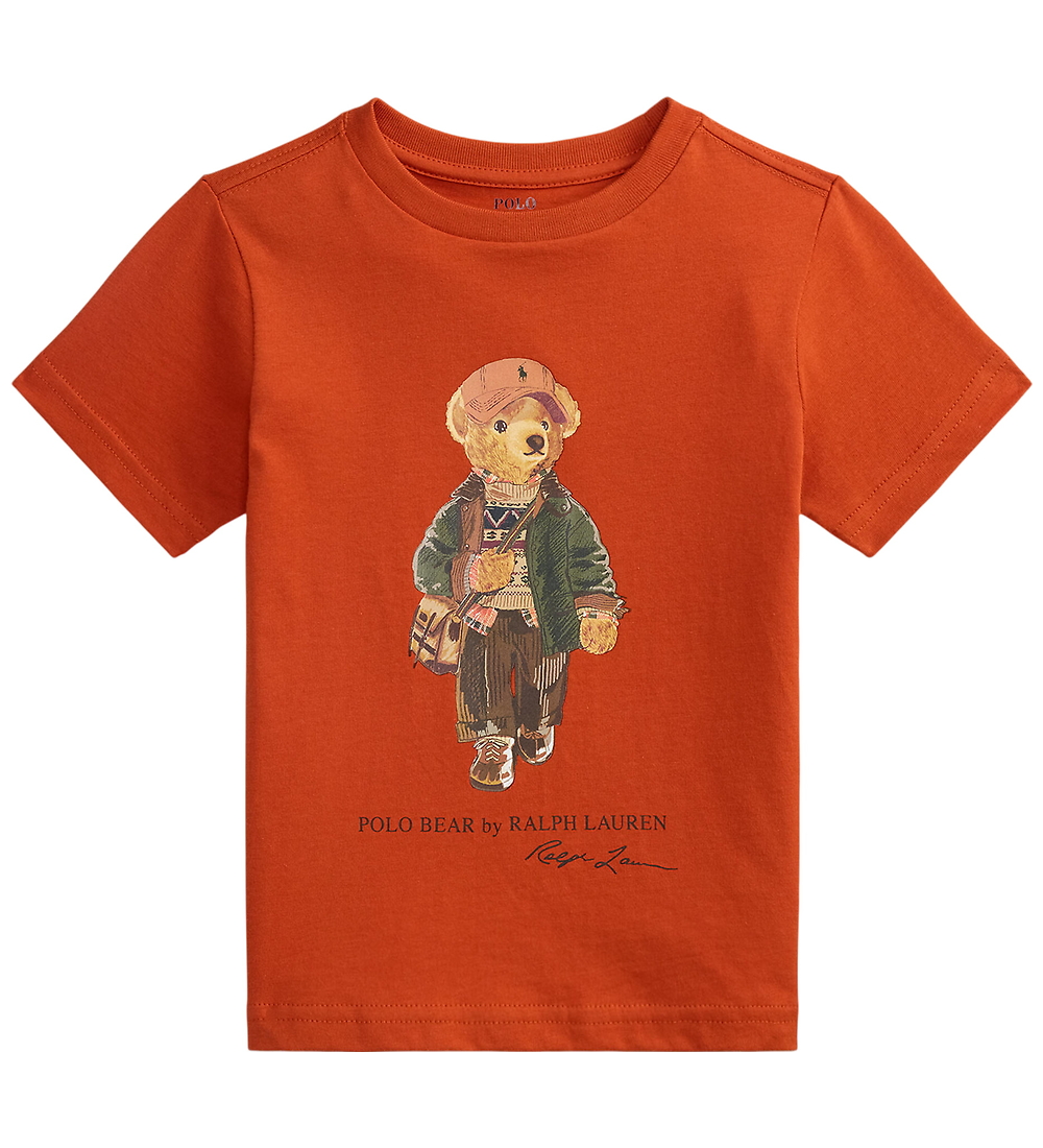 Polo Ralph Lauren T-Shirt - Varsity Orange - Polo Ralph Lauren - 7 Jahre (122) - T-Shirts