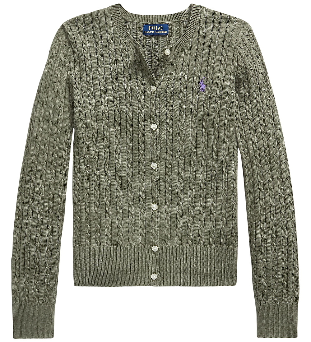 Polo Ralph Lauren Cardigan - Strick - Kreuzfahrt Olive - Polo Ralph Lauren - 7 Jahre (122) - Cardigans