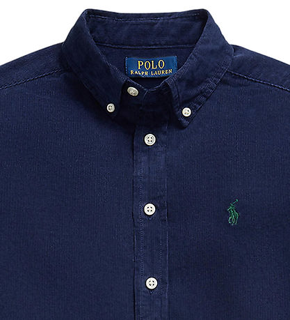 Polo Ralph Lauren Skjorte - Fløjl - Newport Navy