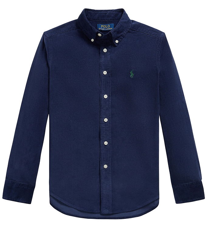 Polo Ralph Lauren Skjorte - Fløjl - Newport Navy