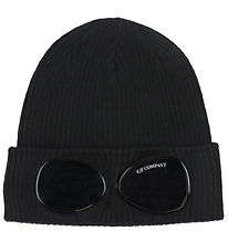 C.P. Company Mütze - Wolle - Schwarz m. Sonnenbrille