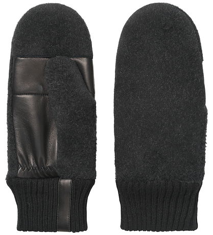 DAY ET Handsker - Day Woolen - Dark Grey Melange