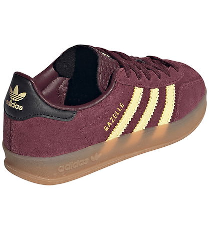 adidas Originals Sko - Gazelle Indoor C - Maroon/Almyel/Goldmt